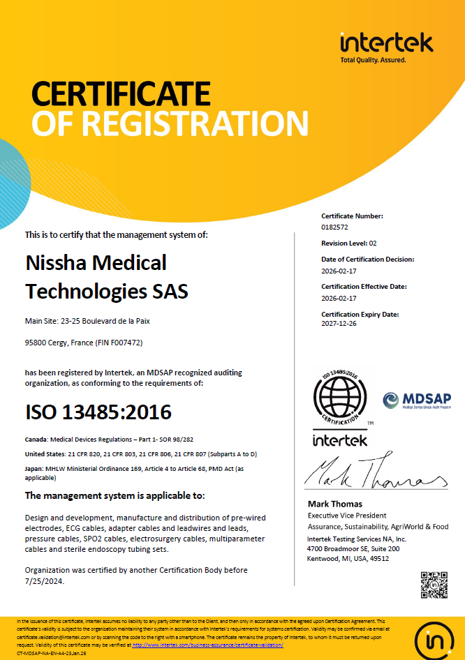 <p>ISO 13485:2016 MDSAP</p>